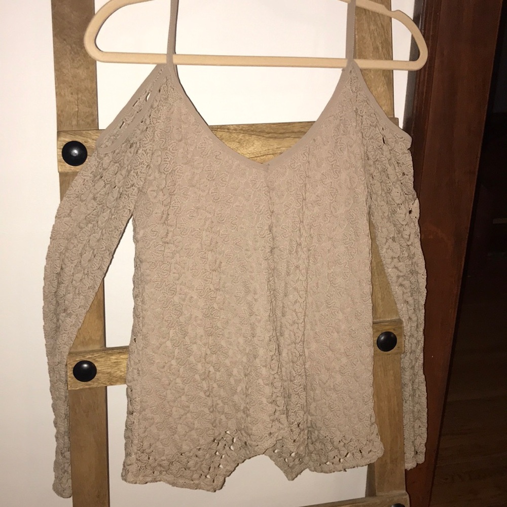 Design Lab long sleeve knit blouse